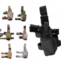 Tactical Military Drop Leg Holster Thigh Gun Holsters For Men Women Airsoft Pistol Holster For Left Handed with Magazine Pouch