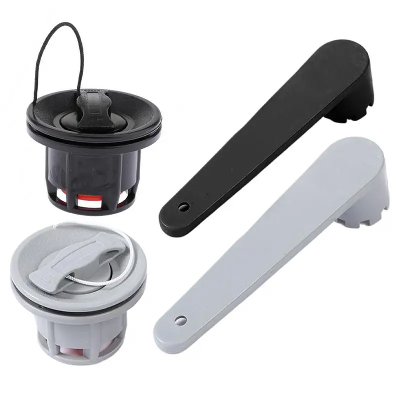 Air Valve Inflatable Boat Valve Dinghy Kayak Canoe Air Valve Adapter Boat Accessories Surfboard Mattress Valve With Wrench