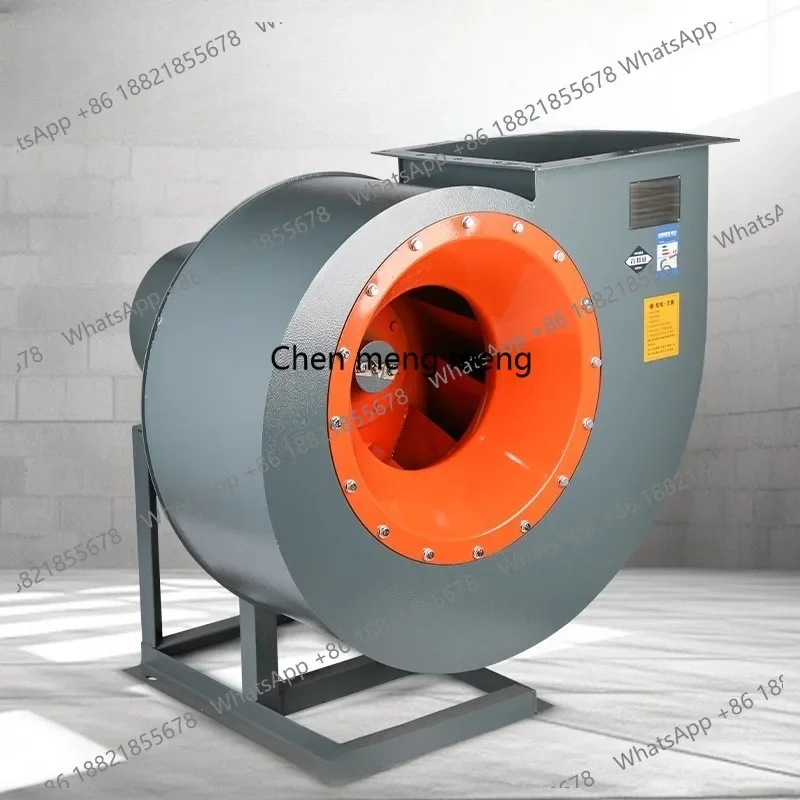 A55 4-72 centrifugal fan 380V industrial dust removal fan snail type commercial spray paint environmentally friendly