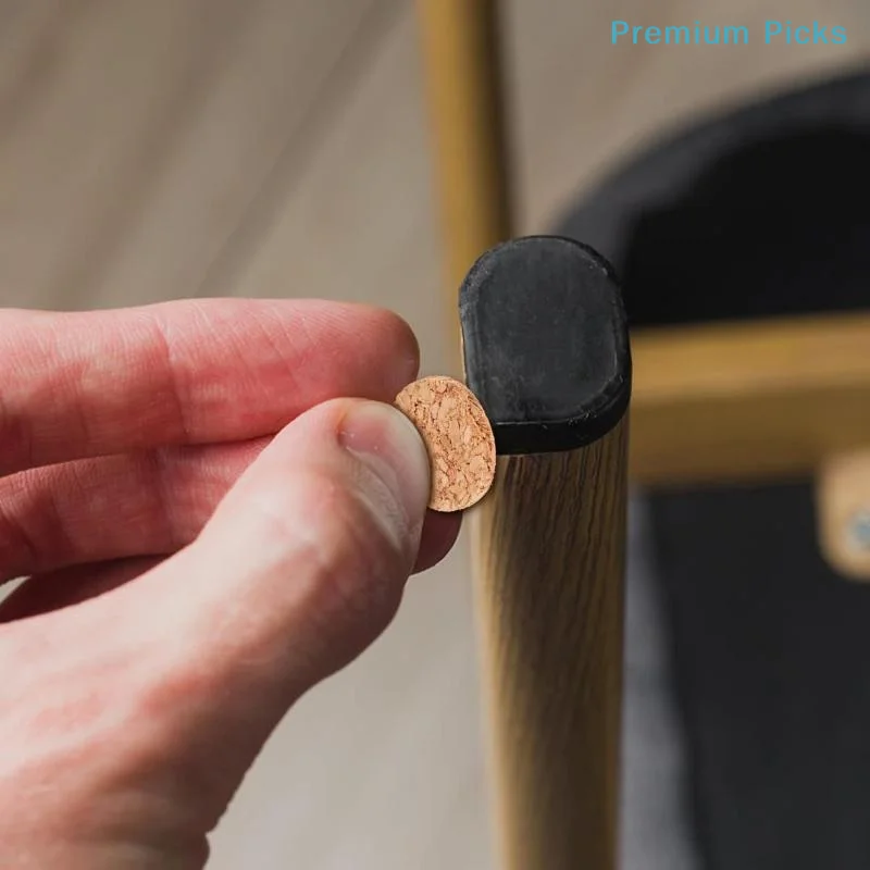 portable1000Pcs/Roll Anti Slip Cork Pads Adhesive Cork Rounds For Plant Pot Coasters Cabinet Bumpers Floor Protector