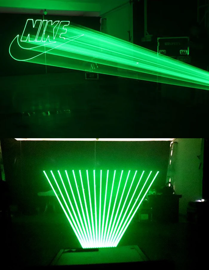 Grün 3w 5w laser projektor bühnen licht animation laserlicht ilda club disco dj bar dmx tanz weihnachts effekt zeigen licht – Detail 11