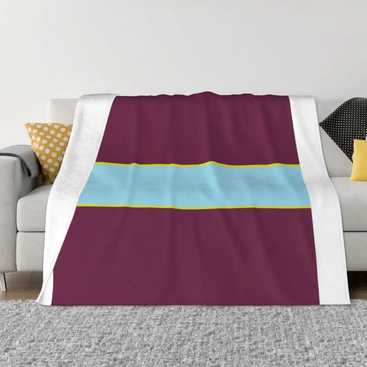 The Clarets Throw Blanket Beach Extra Large Throw Thermals For Travel Blankets