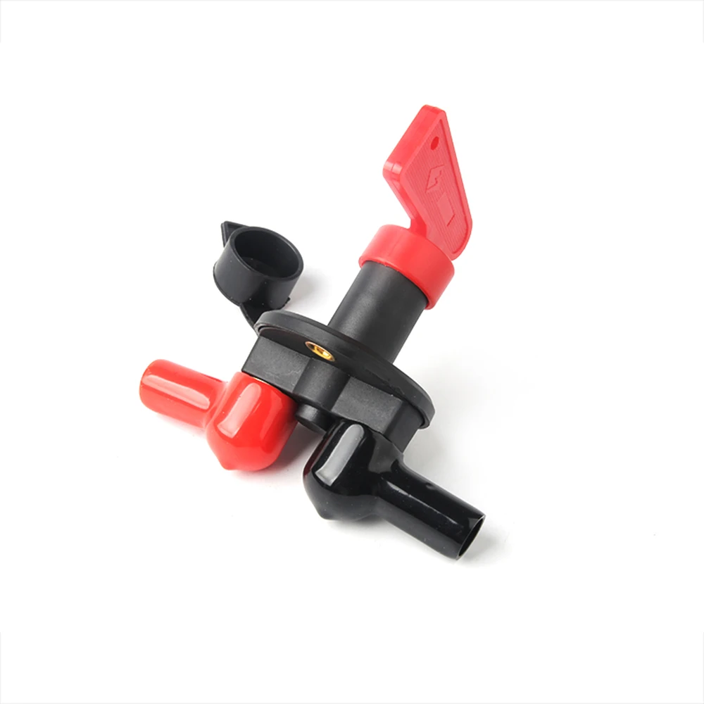 300A 12V 24V Red 2Key Cut Off Battery Main Kill Switch Vehicle Car Modify Isolator Disconnector Truck Boat Auto Car Power Switch