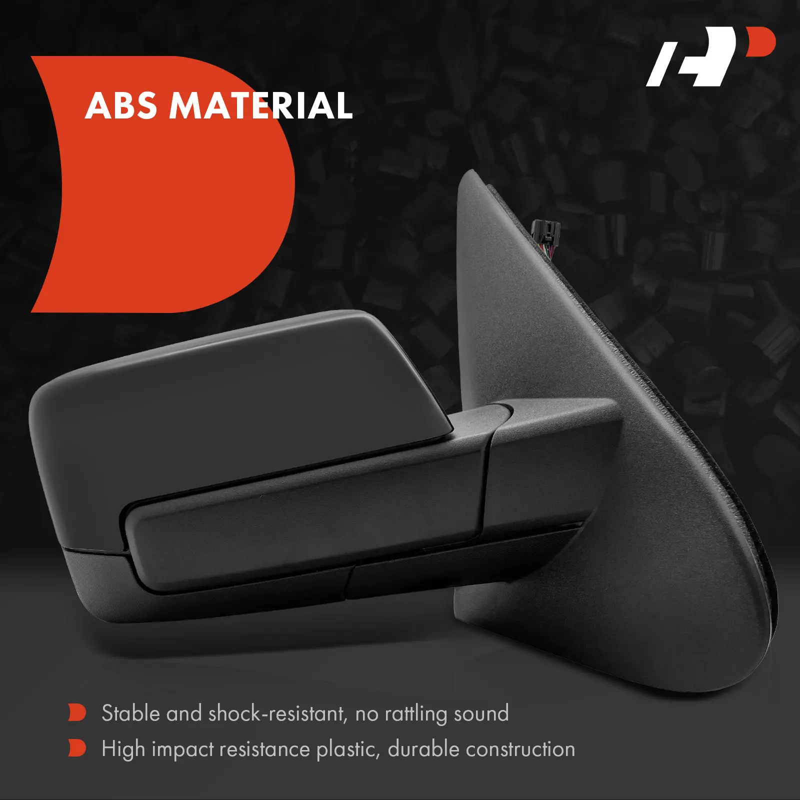 A-Premium Passenger Side Power Door Mirror for Ford Expedition 2015-2017 Power Folding Blind Spot Detection Turn Signal Light