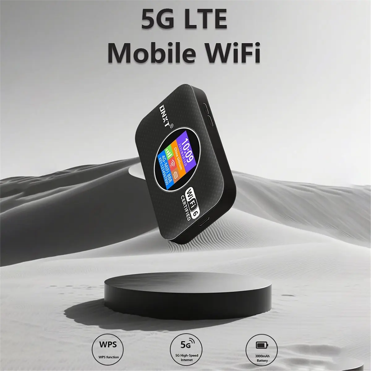 A26Z  MF967 4G Router SIM Card Slot 5G Wifi 3000mAh Mobile Pocket Wifi Mifi Type-C 4G Modem 300mbps Portable Wifi Router - view 3