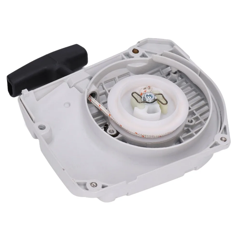 Plastic Starter Assembly Compact White Pull Starter Assembly Easy to Install Recoil Starter Assembly for Stihl MS360 036 340 034