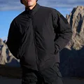 stand collar BLACK