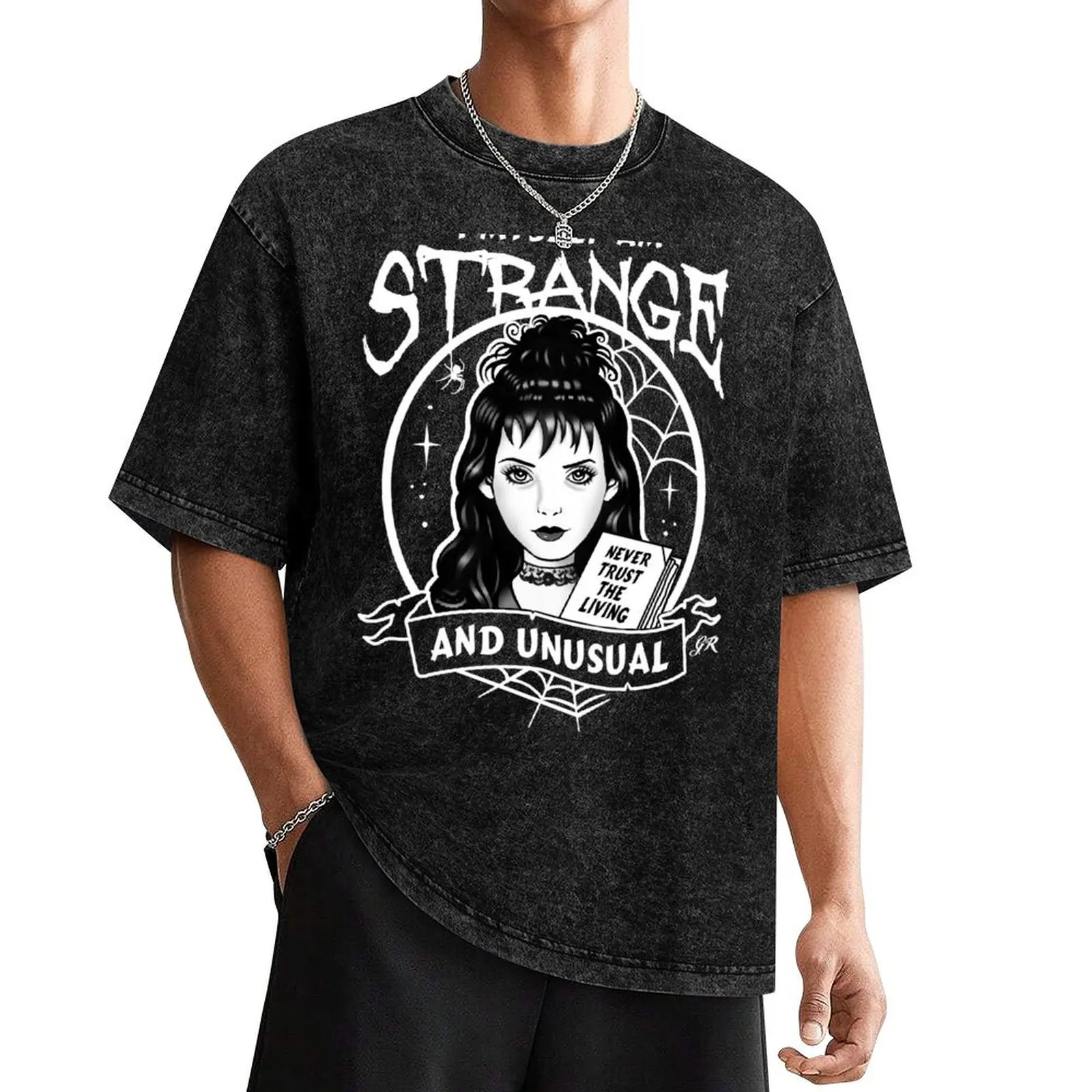 Lydia Deetz Strange and Unusual T-Shirt croswit shirt man customs design your own mens t shirt graphic