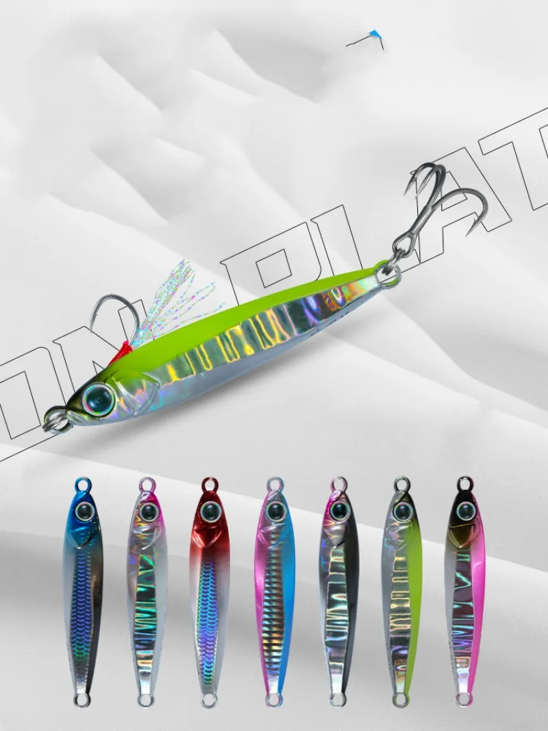 Fishing Lure Mackerel Pike Jigs High Density Long Cast Jigbait Artificial Lures 10-30g Hard Bait Lot 5 Pieces SALE