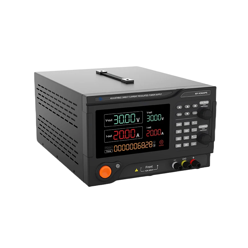 

MYAMI New 220V to 30V 50A Black Programmable DC Voltage Regulator 1500W Adjustable Variable DC Benchtop Lab Power Supply