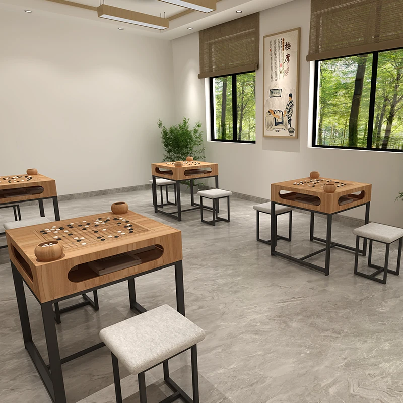 

Go table and chair combination chess table household chessboard table double-sided dual-purpose