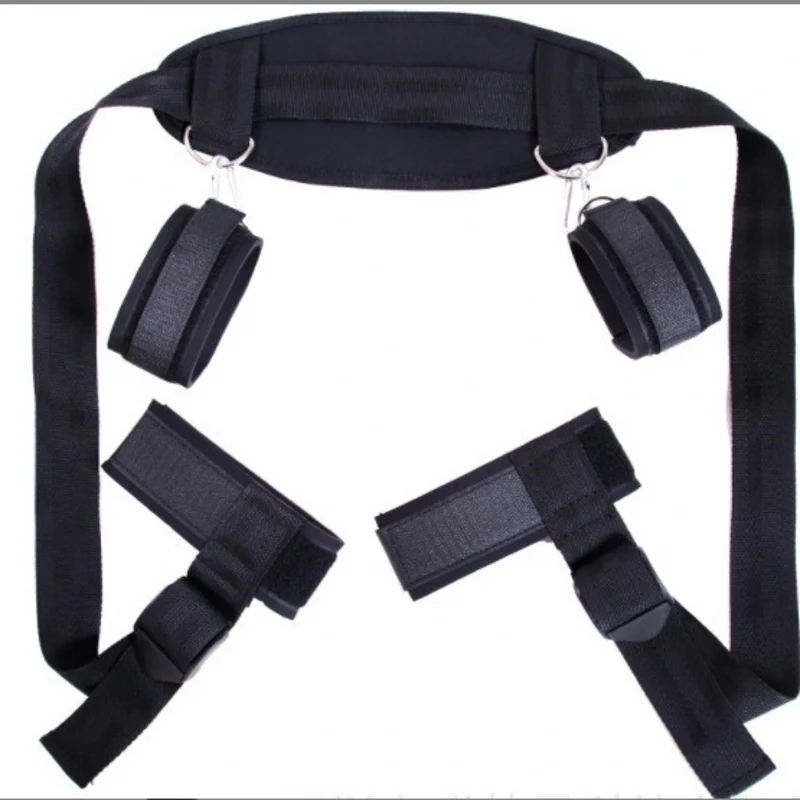 Upgrade the binding strap, stretch leg binding strap, easy leg stretching, labor-saving sex product, SM binding split leg strap