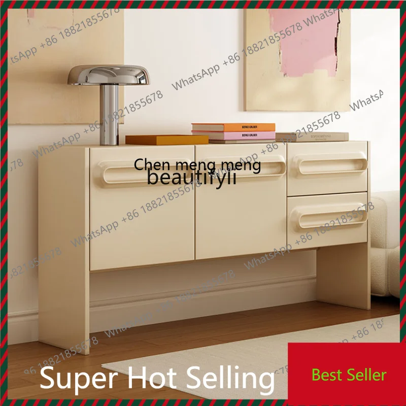K182Dopamine cream style meal side, modern, porch decoration, Nordic living room wall locker