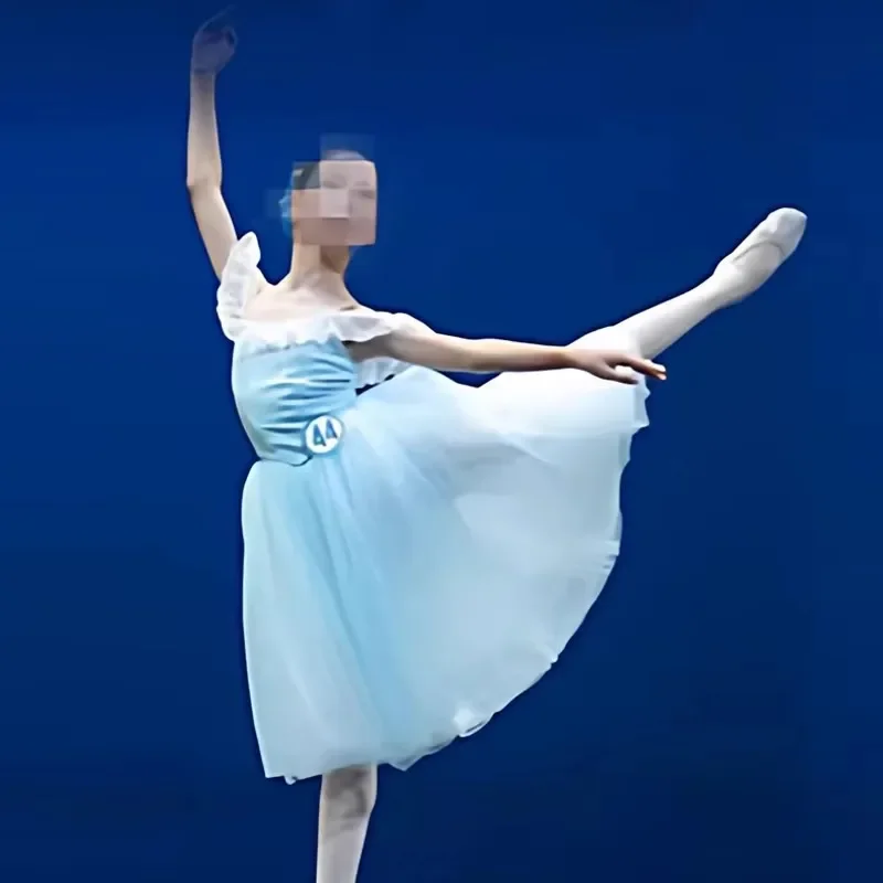 

Профессиональный балетный костюм-пачка для взрослых и детей, балетное платье для выступлений, танцевальный костюм для девочек, дизайн «Лебединое озеро»