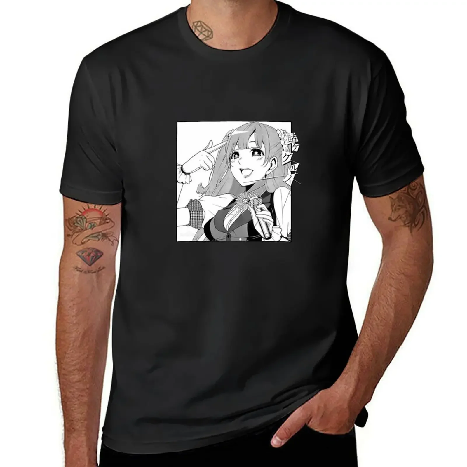 Kakegurui - Yumemi Yumemite T-shirt quick drying kawaii clothes tops new edition Men's t-shirt