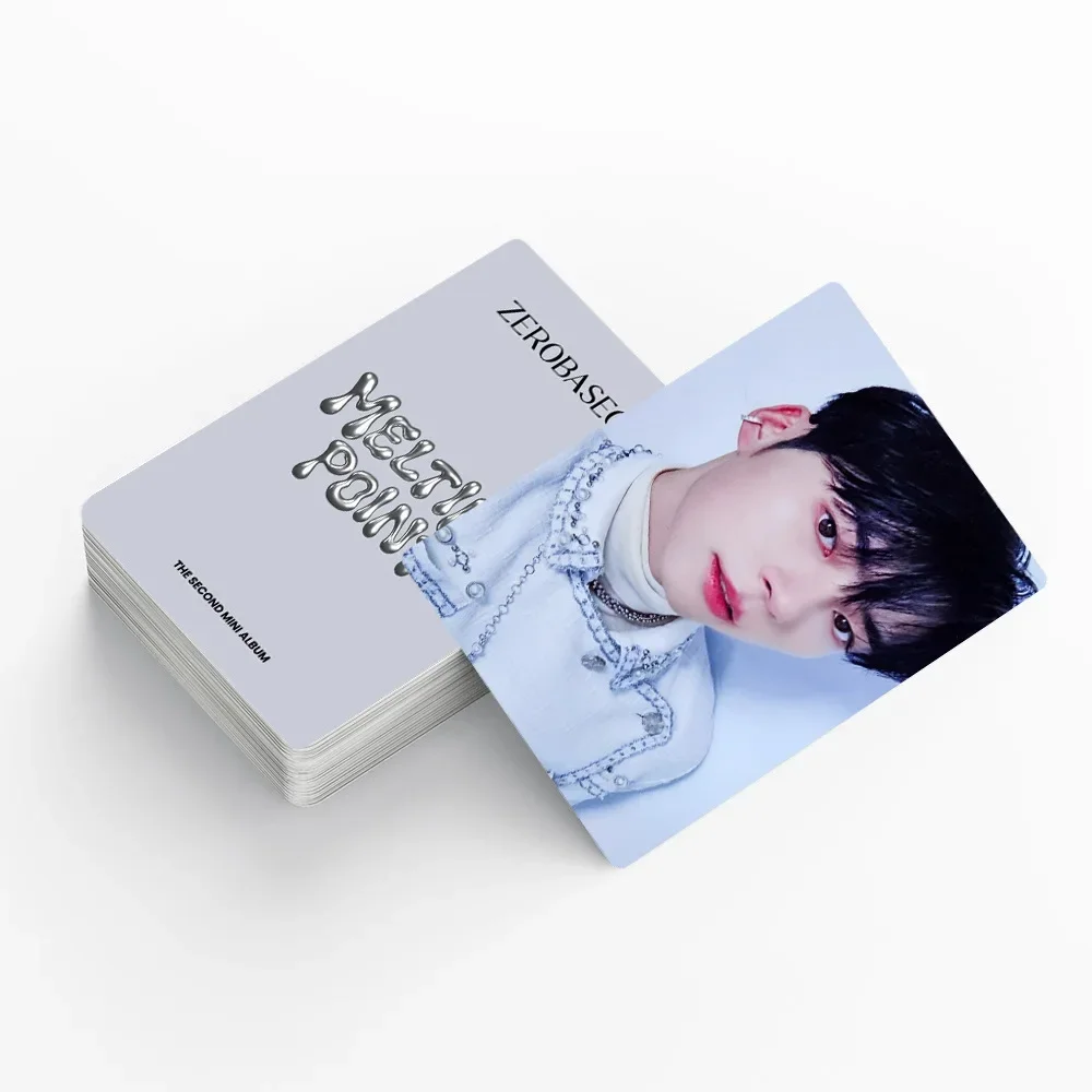 55Pcs/Set Kpop Idol ZB1 New Album MELTING POINT Photocards HD Printed Lomo Cards ZEROBASEONE ZHANGHAO Ricky YUJIN Fans Gifts