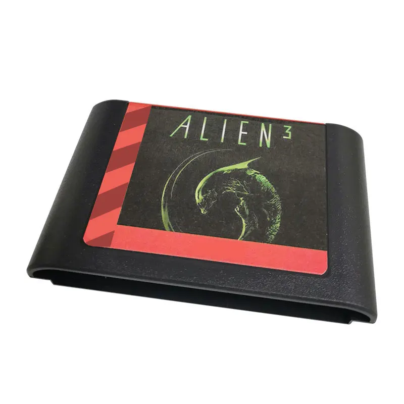 Alien 3  MD Game Cartridge For 16 Bit NTSC And PALVideo Game Console