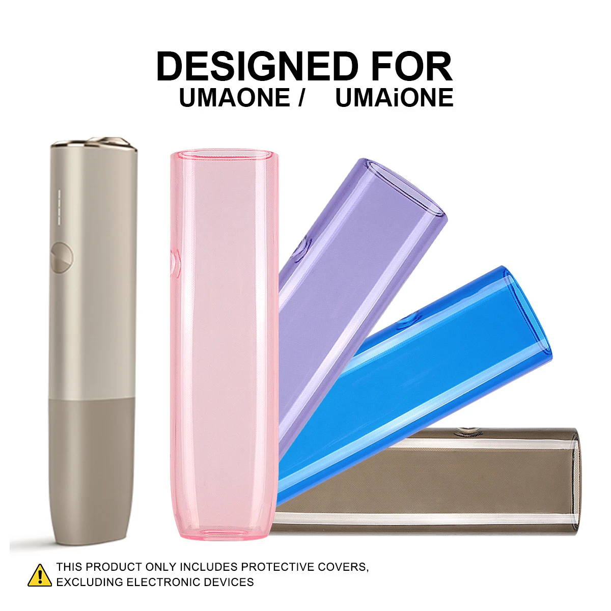 Transparent Trendy Anti-Fade Soft Case for IQOS ILLUMA IONE Protection Cover Non-Slip Grip for IQOS Illuma I One Accessories