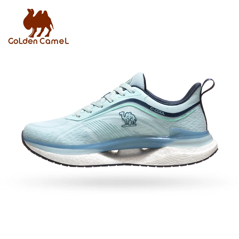 GOLDEN CAMEL Men\'s Sports Shoes 2023 Spring New High Elastic Male Sneakers Stable Breathable Comfortable Running Shoes for Men