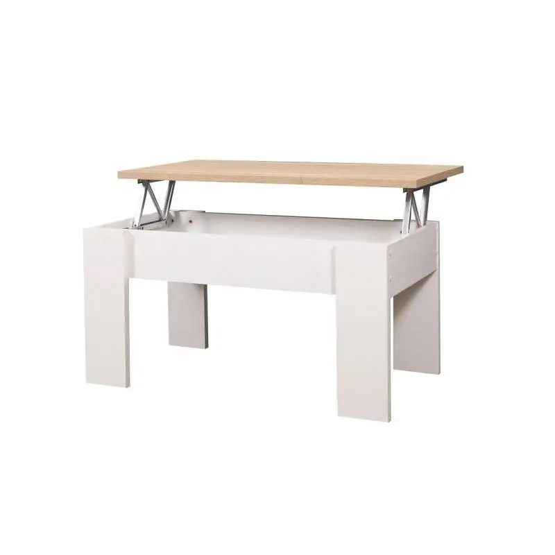 Mesa de centro elevable modelo Gala para salón - varios colores disponibles. Sencilla y económica.