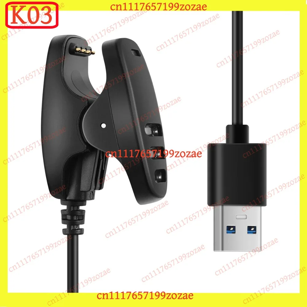 K03 USB Charger Charging Stand Cable for Suunto 5 Traverse Alpha Smart Watch, Replacement Parts