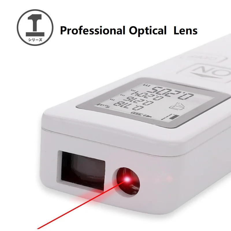 Imagem -03 - Youpin 60m Laser Rangefinder Laser Fita Medida Medidor de Construção Mini Infravermelho Eletrônico Distância Ferramentas Medição Instrumento