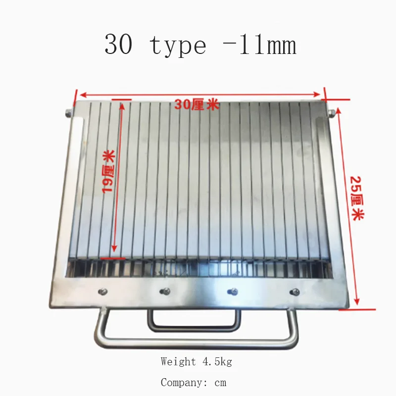 Small commercial and household manual multifunctional artifact, duck blood tofu slicing and shredding machine