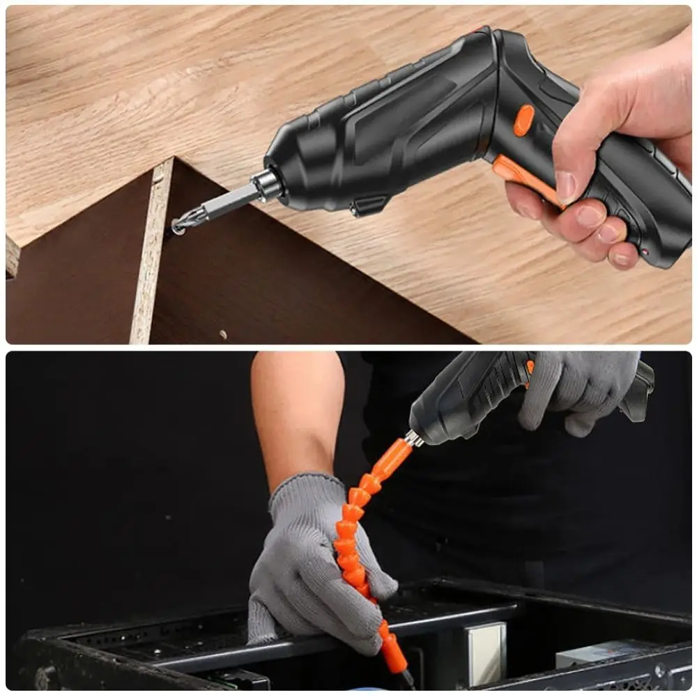 

USB Charging Electric Screw Driver Rechargeable Multifunctional Wireless Screwdriver Flexible Shaft Hexagon socket