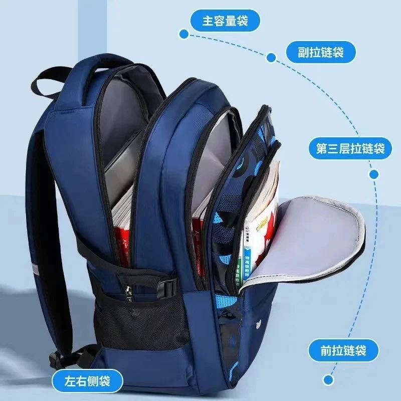 Teenage Boys Children Backpack Male Bag School Waterproof Back Pack For Men Teenager Child Kid Teen Schoolbag Rucksack Bagpack