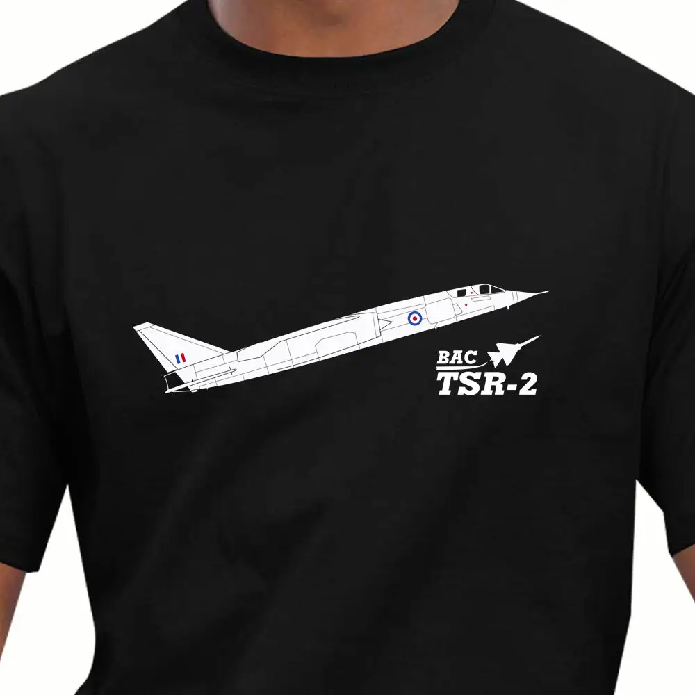 

BAC TSR-2 Bomber T-Shirt. Summer Cotton Short Sleeve O-Neck Unisex T Shirt New S-3XL