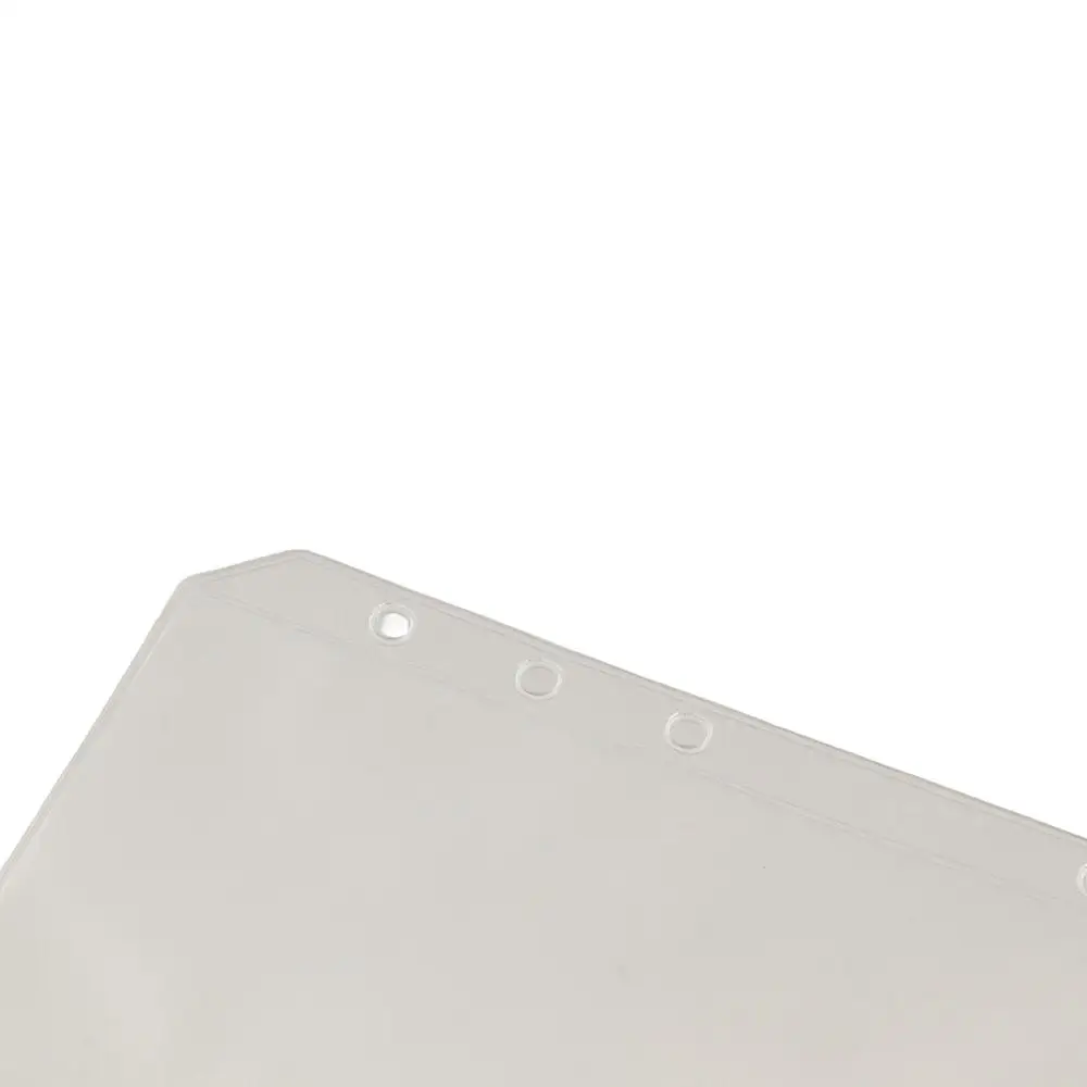 

5 шт. органайзер для документов A5 A6 прозрачные карманы из ПВХ органайзер для файлов прозрачный переплет конверты для денег органайзер для бумаги водонепроницаемый