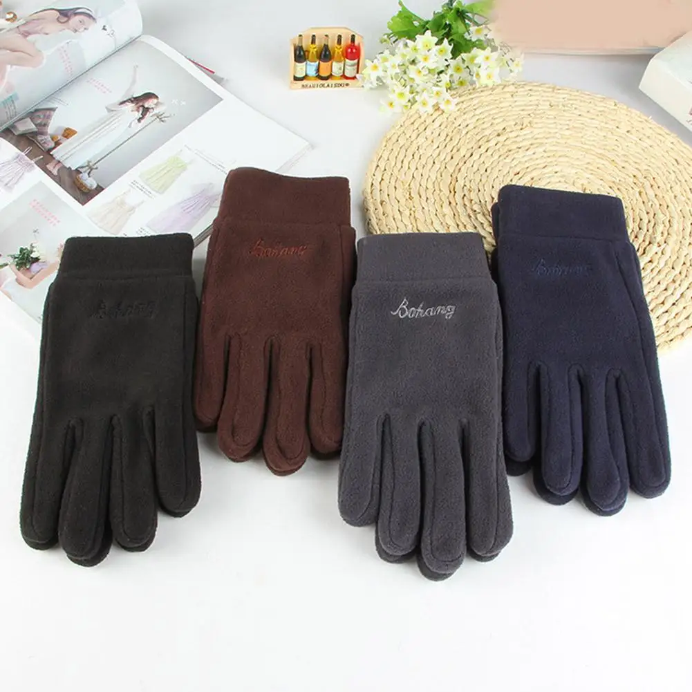 Gants de ski à écran tactile pour hommes et femmes, mitaines, chauds, résistants au froid, épais, sourire, neige, équitation, extérieur, hiver