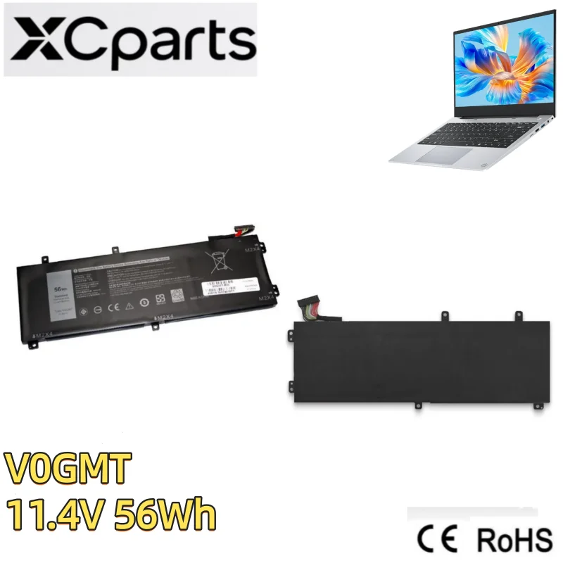 

6Cell New V0GMT Laptop Battery 11.4V 56Wh for Dell G7 17 7700 Series 4K1VM W62W6 XYCW0 9TM7D NYD3W NCC3D
