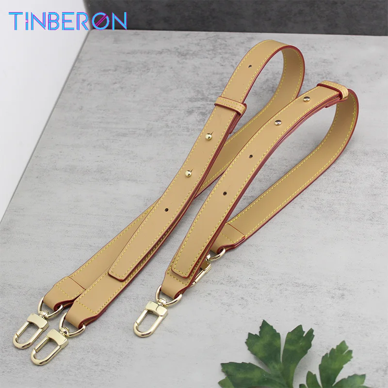 

TINBERON Underarm Bag Shoulder Strap Genuine Leather Bag Strap Adjustable Luxury Woman Shoulder Strap Belts Bag Part Accessories