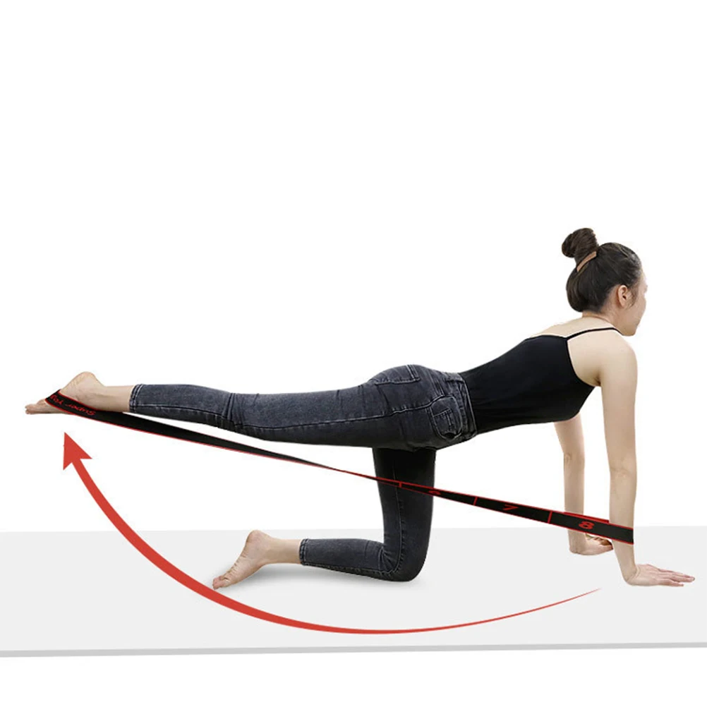 

Yoga Assist Belt Large Strap Elastic Stretch Band Resistance Loop High Elasticity