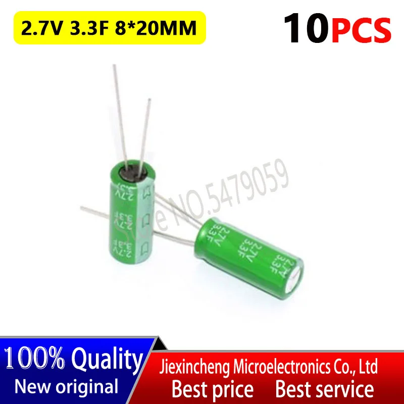 Capacitores Super 3.3F: La Mejor Opción para Proyectos Electrónicos de Alta Eficiencia
