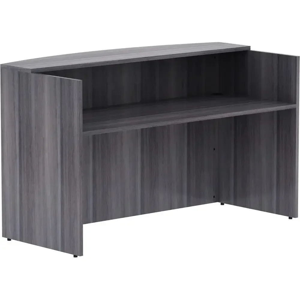 Vintage Gray Laminate Desk, 72W x 36D x 42.5H