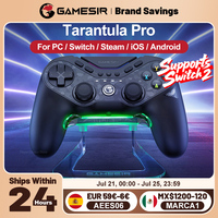 GameSir Tarantula Pro Gamepads PC for Nintendo Switch 2 Switch Android iOS TMR Hall sticks NFC 6 axis Gyro 9 Programmable Button