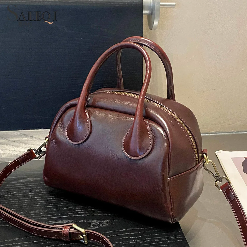 

Genuine Grade Cow Leather Luxury Designer Cowhide Women's Shoudler Crossbody Bag Luxury Designer Ladies Handbag for Woman New