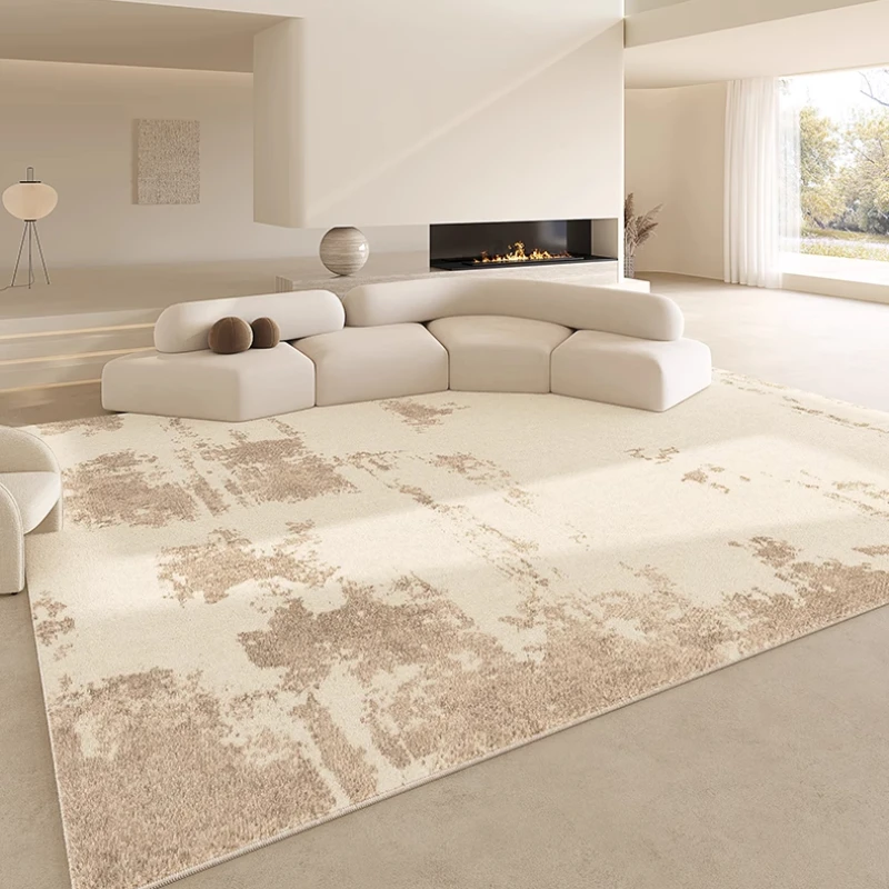 الفرنسية كريم نمط مقاوم للماء السجاد غرفة نوم رقيق لينة سميكة أريكة السجاد غرفة المعيشة الديكور منطقة كبيرة البساط Russг kоvers