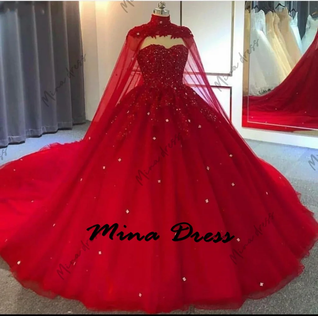 

Mina Lace Wedding Dress Es Customized Evening Dresses Woman Elegant Party Dresses for Women Luxury Evening Dresses 2024 Beads