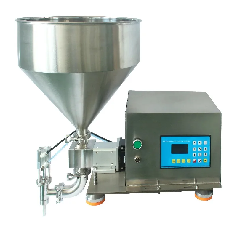 

High quality semi-automatic gear pump detergent viscous liquid soap oil gel gear paste filling machine