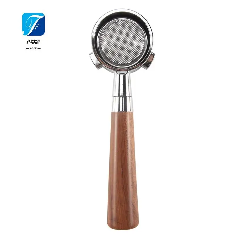 

A55F-Coffee 54Mm Bottomless Portafilter + 53Mm Coffee Distributor & Tamper + Tamp Mat For The Breville Barista Express