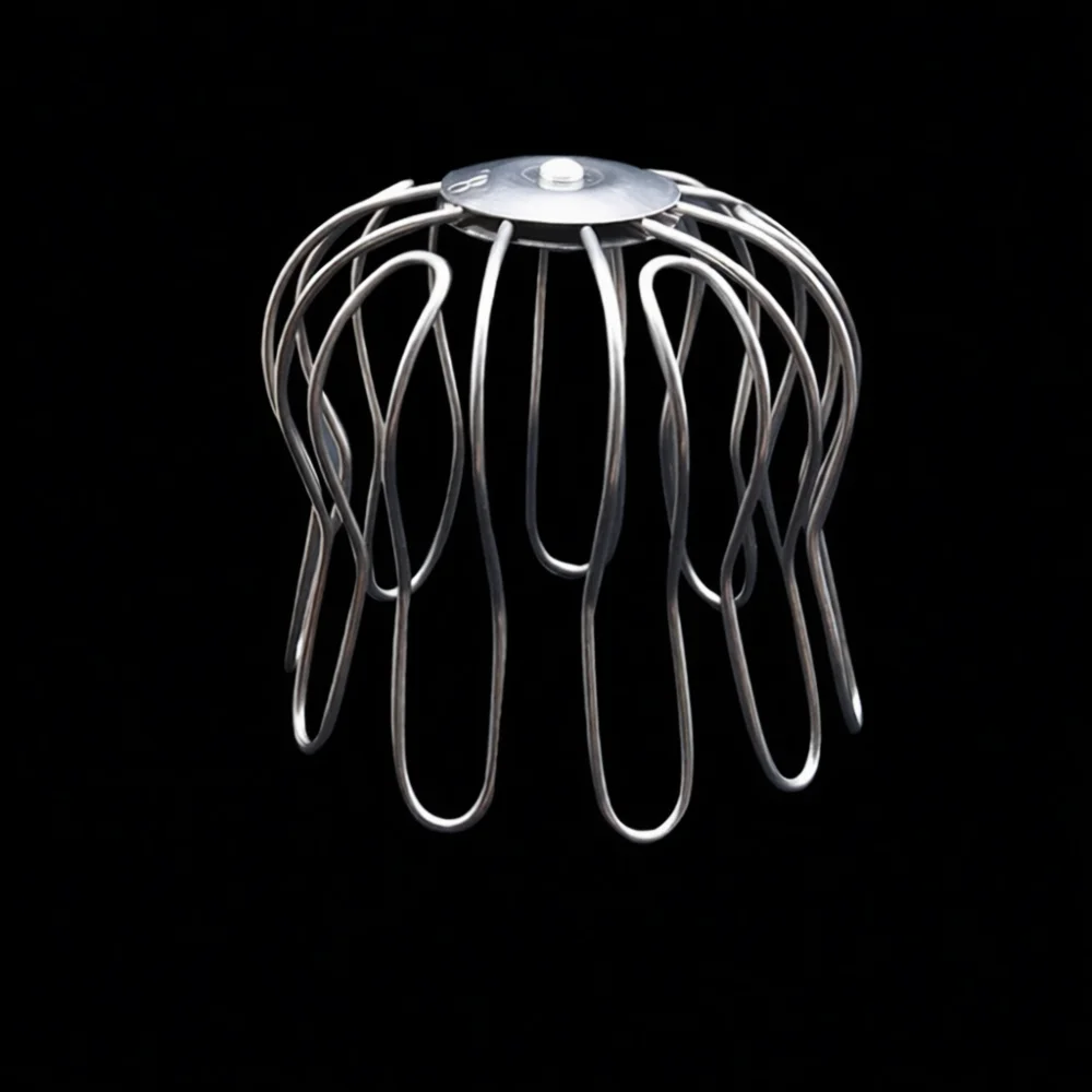 Metal Roof Drain Strainer Filter Stainless Steel Downspout Guard Outdoor Terrace Drainage Protection Filter Net Anti Leaf
