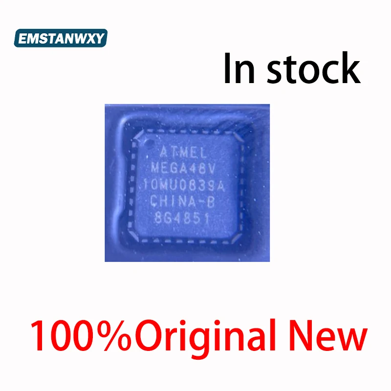 

(5-10piece)100% New ATMEGA48V-10MU MEGA48V QFN-32 Chipset