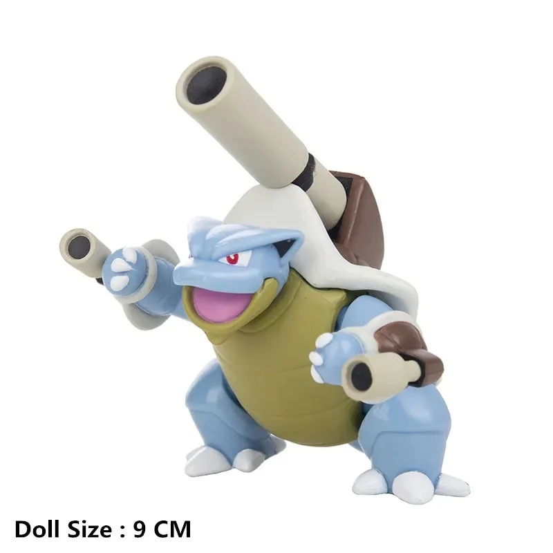 Pokemon 4-13 cm giocattoli modello cartoni animati film anime figura Pikachu Eevee Charmander Mewtwo collezione bambole bambino compleanno miglior regalo