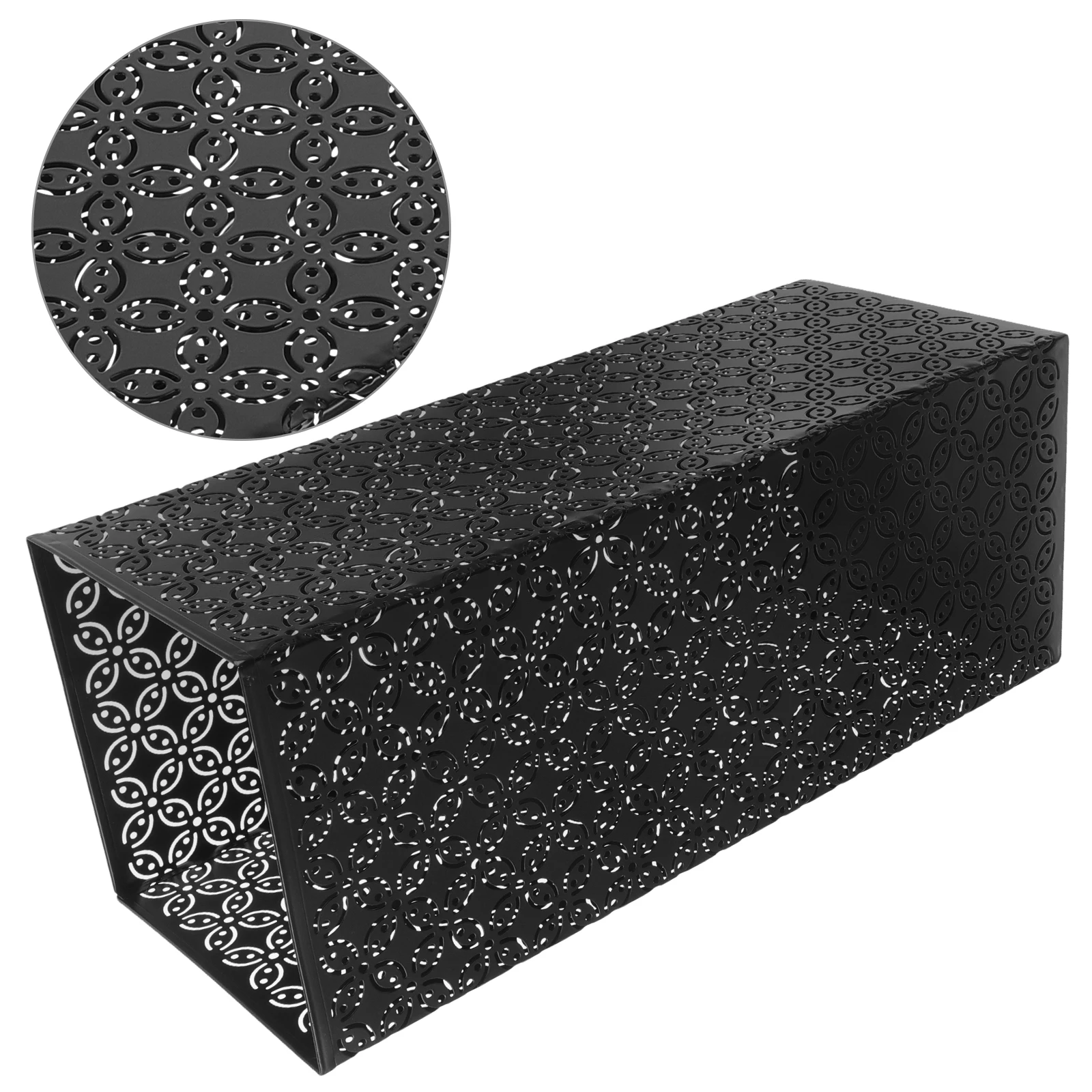 

Umbrella Storage Bucket Large Capacity Metal Clover Rack Square Lobby Design Office Rain Stand Flower Bucket Walking Stick