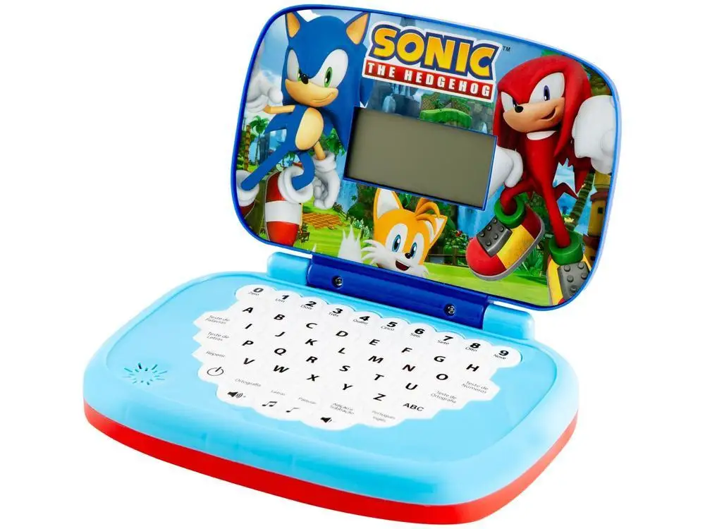 Portátil Sonic bilingüe para niños, emite sonido de Candida