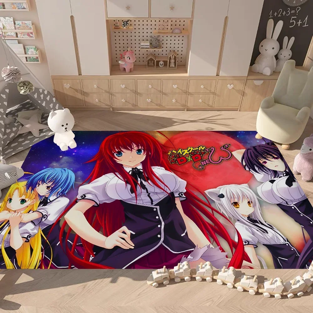 Anime H-High S-School DxD S-Sexy Bodenmatte Rechteck Anti-Rutsch Home Soft Badmat Haustür Indoor