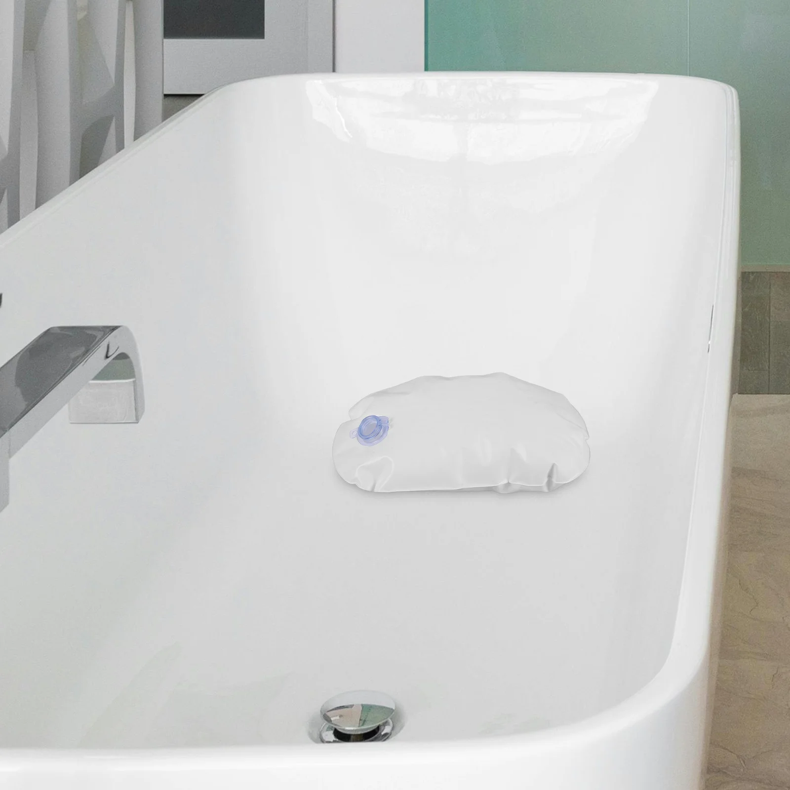 

Water Filling Bathtub Seat Cushion Inflation Type Suction Cup Non-Slip Bathtub Pad Replacement Ergonomic Bath Tub Sitting